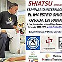Seminario Internacional Shiatsu Masaje-Terapia