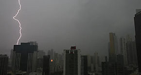 Temporada lluviosa se adelanta en Panamá