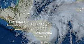 Centroamérica atenta al impacto de una tormenta tropical en Nicaragua