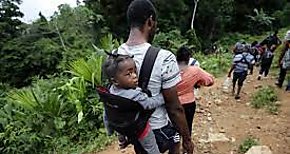 Panamá rompe récord de niños que atraviesan su inhóspita selva rumbo a EEUU