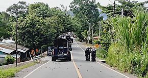Al menos 10 heridos en enfrentamientos entre precaristas y Polica Nacional en Changuinola