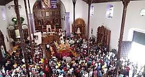 Miles de devotos asistieron a la procesin del Cristo Negro en Portobelo