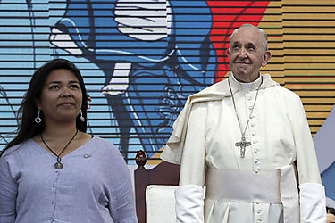 Papa lleva Jornada Mundial de la Juventud a jvenes presos de Panam
