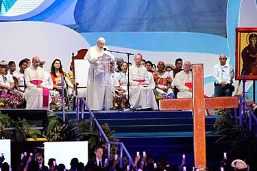 Papa Francisco y su discurso en el Va Crucis de la JMJ Panam 2019