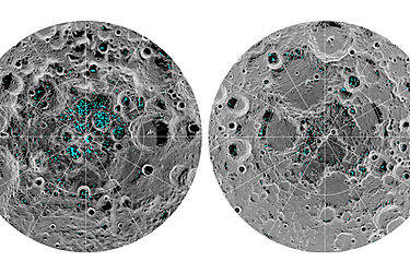Científicos apuntan a la atmósfera terrestre como una de las fuentes del agua de la Luna