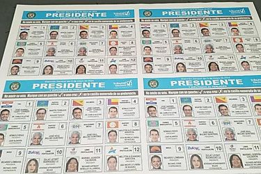 La impresin de las boletas de votacin presidenciales avanzan
