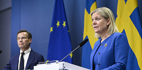 El Gobierno de Suecia decide oficialmente adherirse a la OTAN