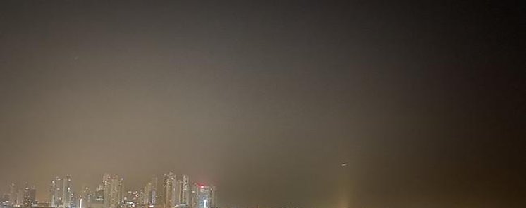 Emiten aviso de vigilancia por incursión de partículas de polvo del Sahara en Panamá