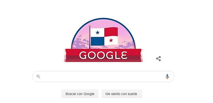 Google dedica su doodle en Panam a los 116 aos de vida republicana