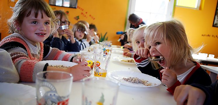 Francia En los comedores escolares de Grenoble la comida vegetariana se vuelve la norma