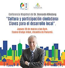 Conferencia Magistral Cultura y Participacin Ciudadana: 