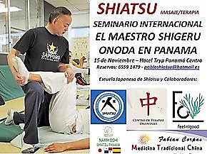 Seminario Internacional Shiatsu Masaje-Terapia