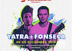 Yatra y Fonseca en concierto